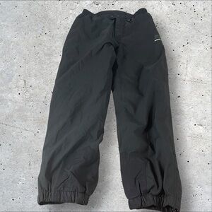 Vintage Alpine Design Pants Medium GORE-TEX Lined Black Snow Ski Snowboard R1